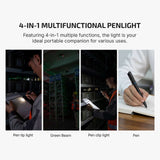Olight O’Pen 3 | multifunktionel penlygte | 120 lm + grøn laser - Black