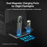 Olight Ostation 2 Pro | smart AA/AAA batterioplader | 3-i-1