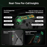 Olight Ostation 2 | smart AA/AAA batterioplader | 3-i-1