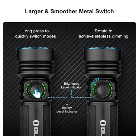 Olight Seeker 4 Pro | højtydende lygte | 4.600 lm