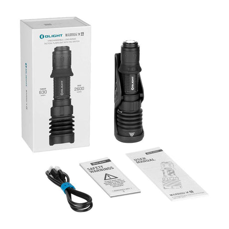 Olight Warrior X 4 | taktisk lygte | 2.600 lm