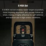 Osight SE [rød] | 6 MOA