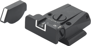 Ruger P85 & P89 justerbare sigtemidler | hvide linjer