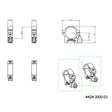 30mm kikkertmontageringe | Picatinny base med greb - Lav