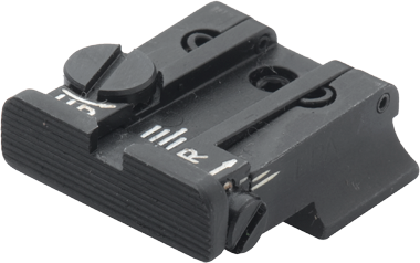 Smith & Wesson [Cal. 10 Cal. 45 3rd Gen] justerbart bagsigte | blank