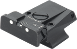 Smith & Wesson Cal. 45 3rd Gen justerbart bagsigte | hvide prikker
