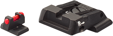 Smith & Wesson M&P justerbare sigtemidler | fiber optic