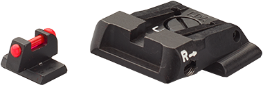 Smith & Wesson M&P justerbare sigtemidler | fiber optic