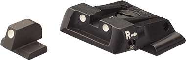Smith & Wesson M&P justerbare sigtemidler | hvide prikker