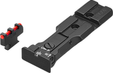 Smith & Wesson revolver [686 629 19 66 586 & other] rødpunktsklar justerbare sigtemidler | fiber optic