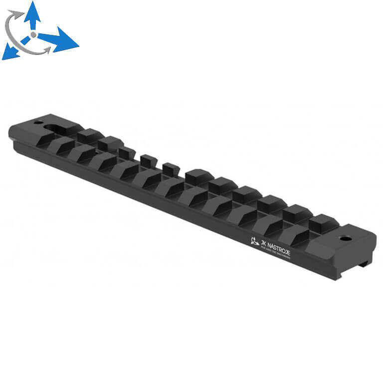 CZ 457 picatinny rail | 25 MOA 